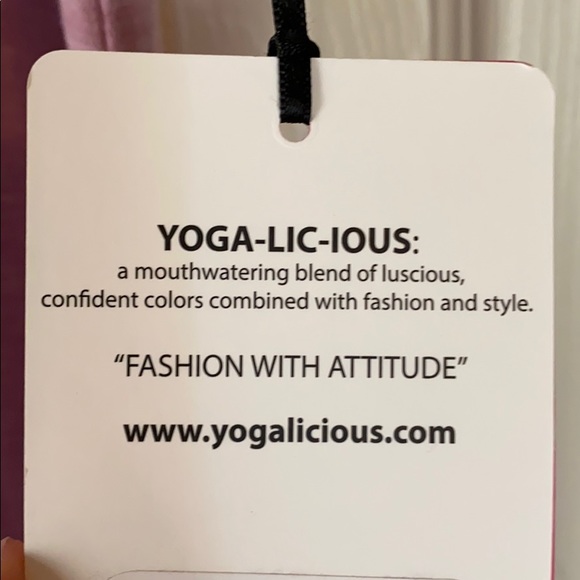 Yogalicious “Fashion With An Attitude” Top - Picture 7 of 7